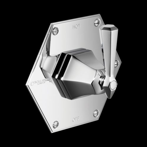 Czech & Speake London Complete Cubist Concealed Thermostatic Shower