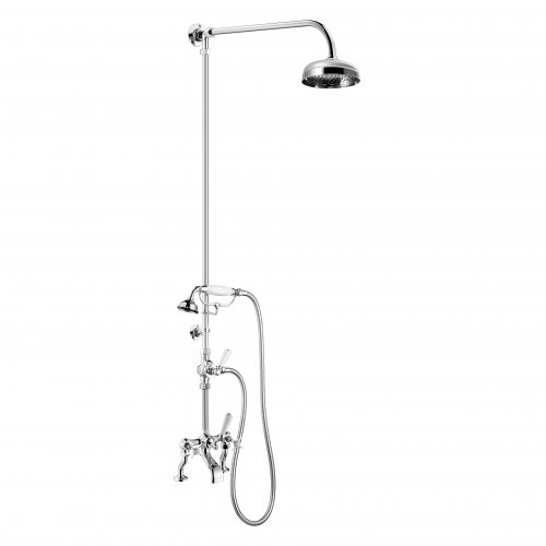 czech & Speake London Complete Edwardian Bath Shower Mixer – Deck Mounted