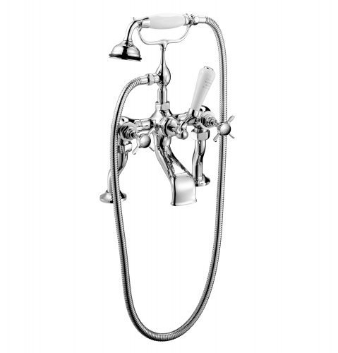 czech & speake london Complete Edwardian Bath Shower Mixer – Deck Mounted