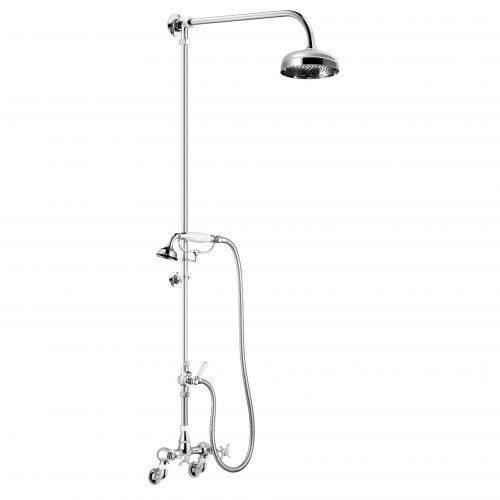 Czech & Speake London Complete Edwardian Shower Mixer – Wall Mounted