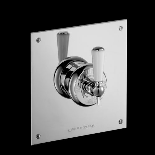 Czech & Speake London Complete Edwardian Shower With Concealed Thermostatic Mixer – Wall Mounted