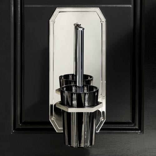 czech & speake london Cubist Lavatory Brush and Holder czech & speake london Cubist Lavatory Brush and Holder