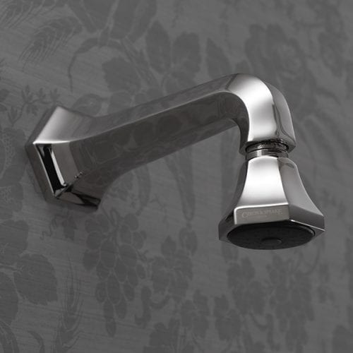 Czech & Speake London Cubist Shower Arm And Rose
