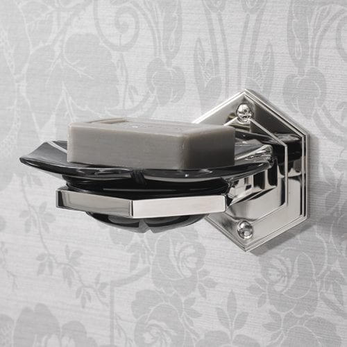 czech & speake london Cubist Soap Dish and Holder