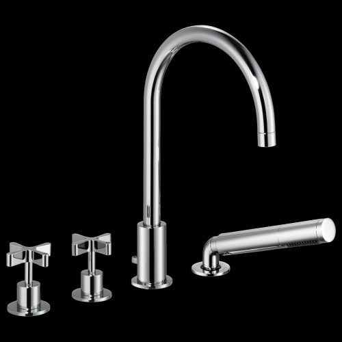 Czech & Speake London DCA Complete Bath & Shower Set