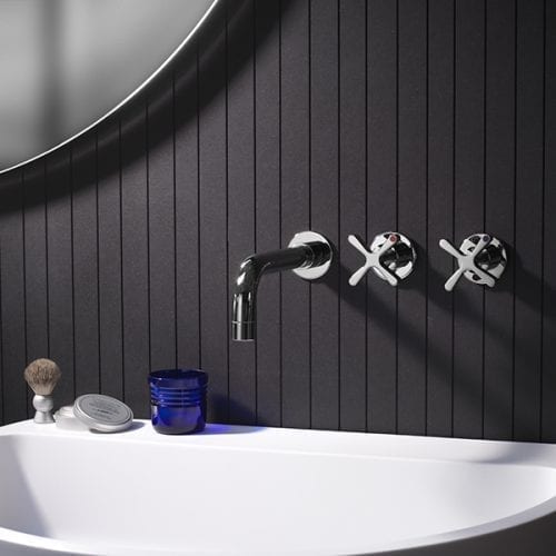 Czech & Speake London DCA Basin Or Bath Mixer – Wall Mounted