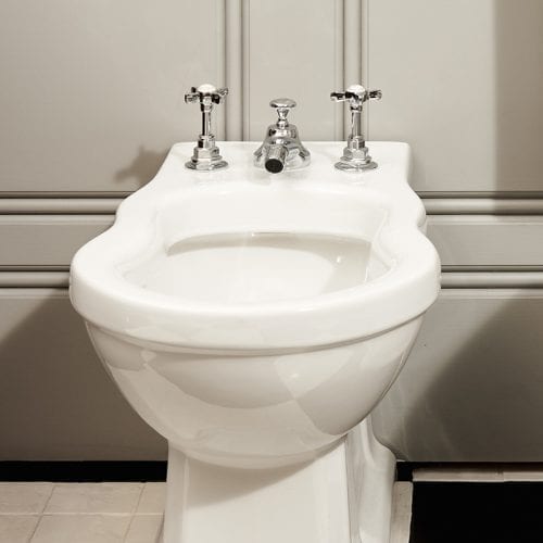 Czech & Speake London Edwardian Bidet Mixer (Pop Up Waste)