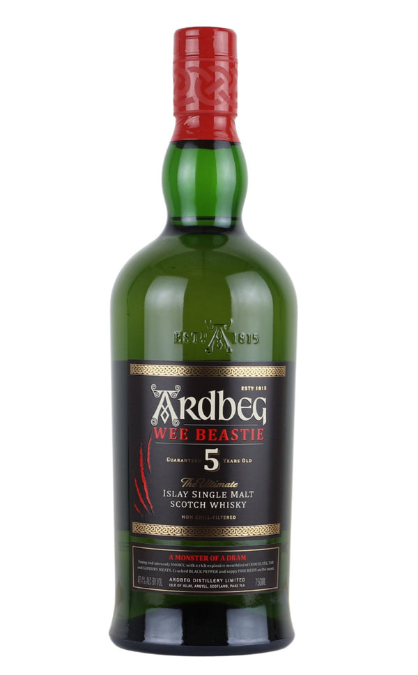 d&m Ardbeg 5 Year Wee Beastie Single Malt Scotch Whisky