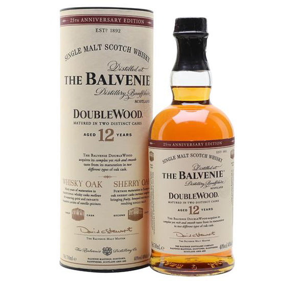 d&m Balvenie 12 Year Doublewood Single Malt Scotch Whisky