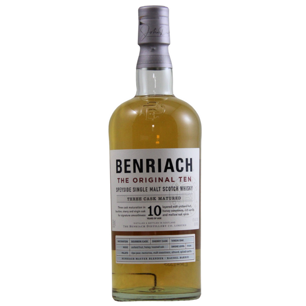 d&m Benriach The Original Ten Year Single Malt Scotch