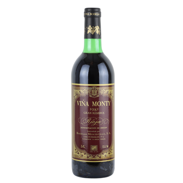d&m Bodegas Montecillo "Vina Monty" Gran Reserva Rioja 1981