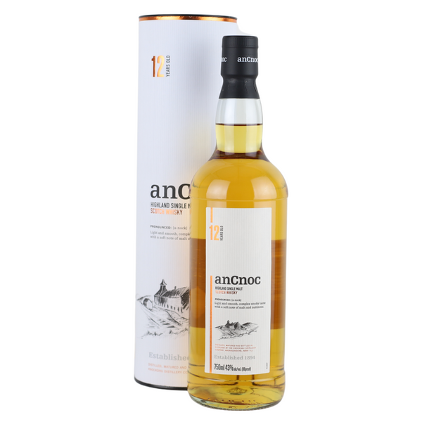 d&m AnCnoc 12 Year Single Malt Scotch Whisky