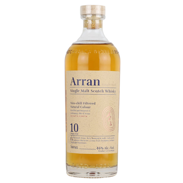 d&m Arran 10 Year Old Single Malt Scotch Whisky