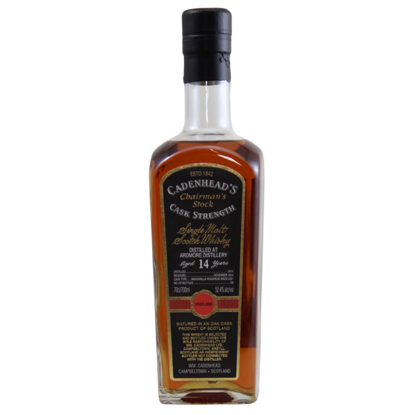 d&m Cadenhead Chairman's Stock Ardmore 14 yr