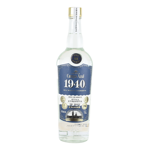 d&m Campo Azul 1940 Still Strength Blanco Tequila