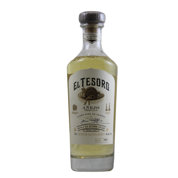 d&m El Tesoro Anejo Tequila