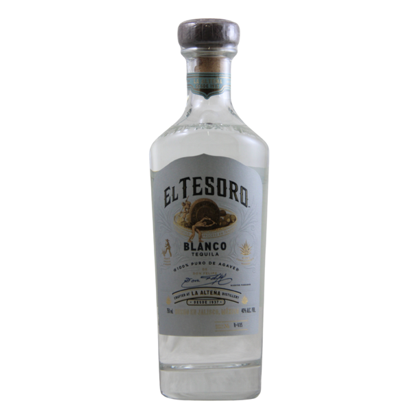 d&m El Tesoro Blanco Tequila