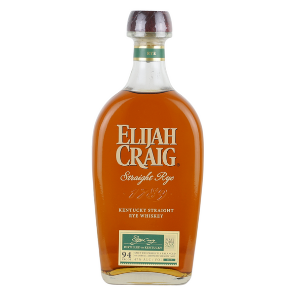 d&m Elijah Craig Straight Rye Whiskey