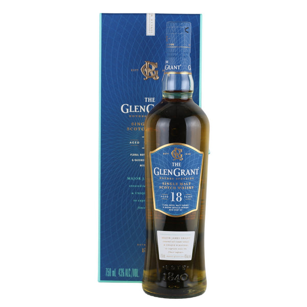 d&m Glen Grant 18 Year Single Malt Scotch Whisky