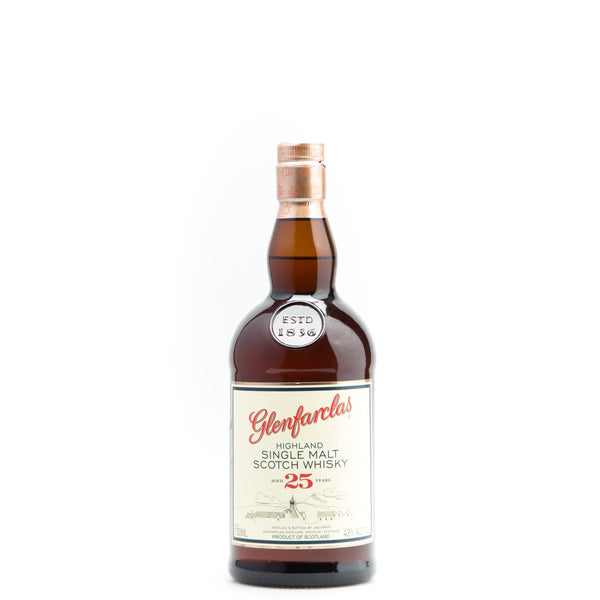 d&m Glenfarclas 25 Year Single Malt Scotch Whisky