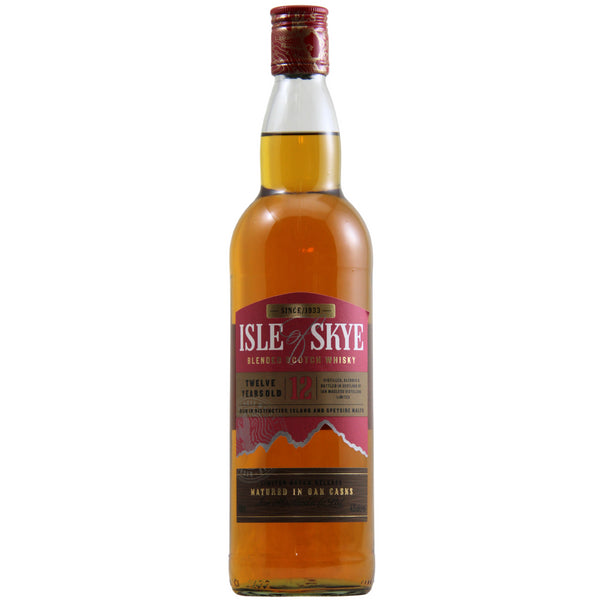 d&m Isle of Skye 12 Year Blended Scotch Whisky