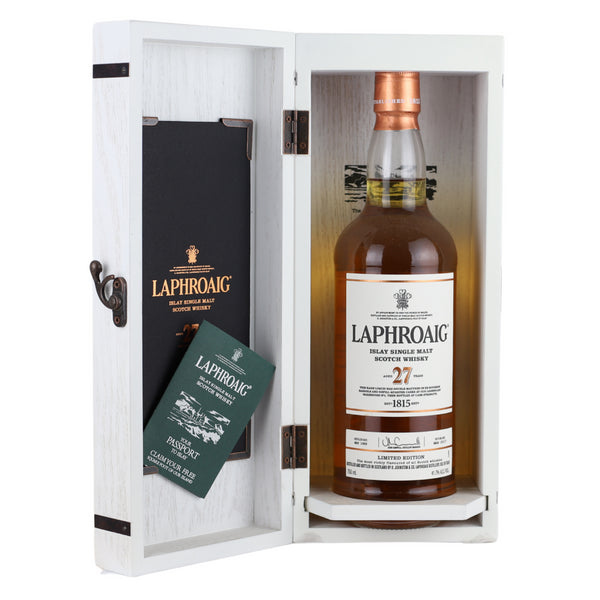 d&m Laphroaig 27 Year Single Malt Scotch Whisky
