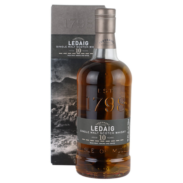 d&m Ledaig 10 Year Single Malt Scotch Whisky