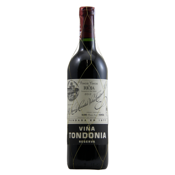 d&m Lopez de Heredia Vina Tondonia Rioja 2012