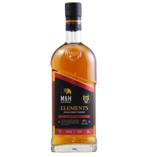 d&m M&H Elements Sherry Cask Single Malt Whiskey
