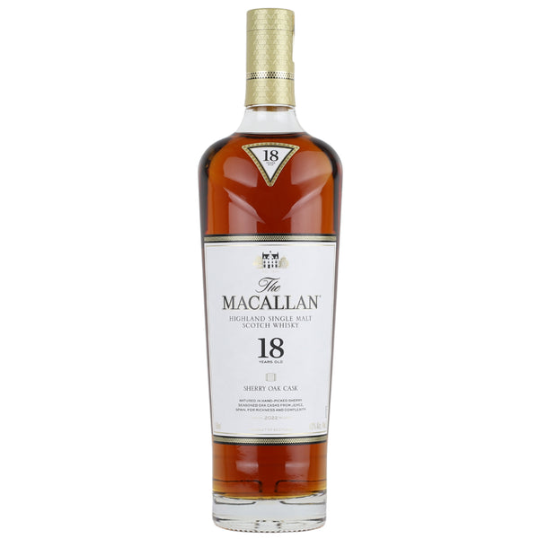 d&m Macallan 18 Year Single Malt Scotch Whisky