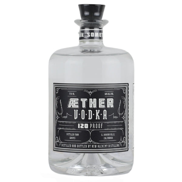 d&m New Alchemy Aether High Proof Vodka