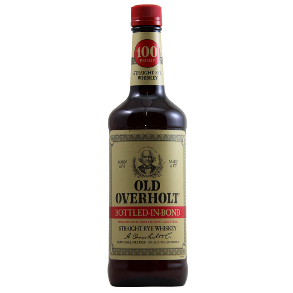 d&m Old Overholt Bonded Straight Rye Whiskey