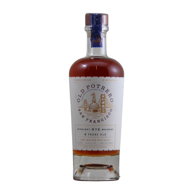 d&m Old Potrero 6 Year Straight Rye Whiskey