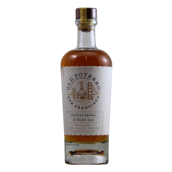 d&m Old Potrero 6 YR Toasted Barrel Rye Whiskey