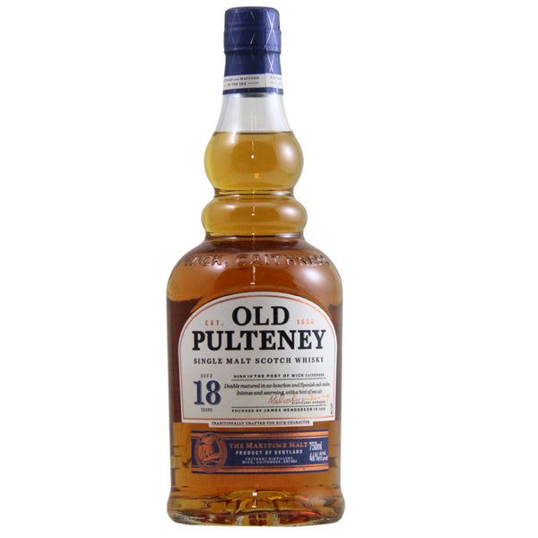 d&m Old Pulteney 18 Year Single Malt Scotch Whisky