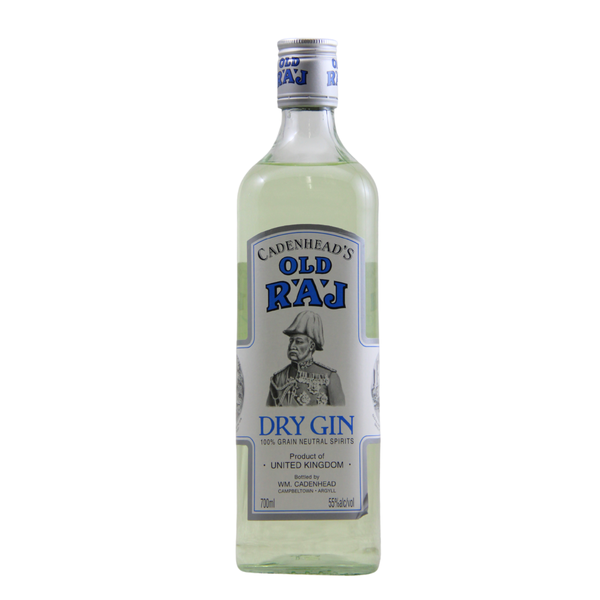 d&m Old Raj Blue Label Gin