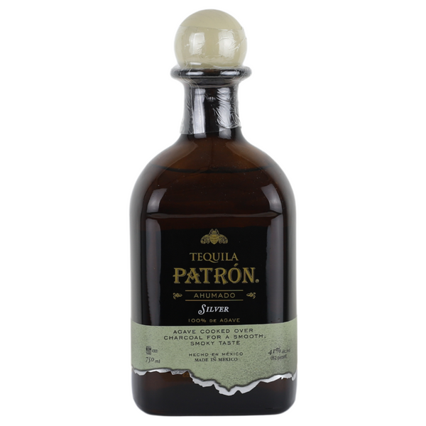 d&m Patron Tequila Ahumado Silver