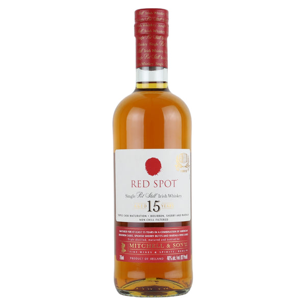 d&m Red Spot 15 Year Irish Whiskey