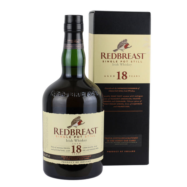 d&m Redbreast 18 Year Irish Whiskey