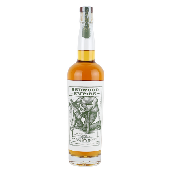 d&m Redwood Empire Emerald Giant Rye Whiskey