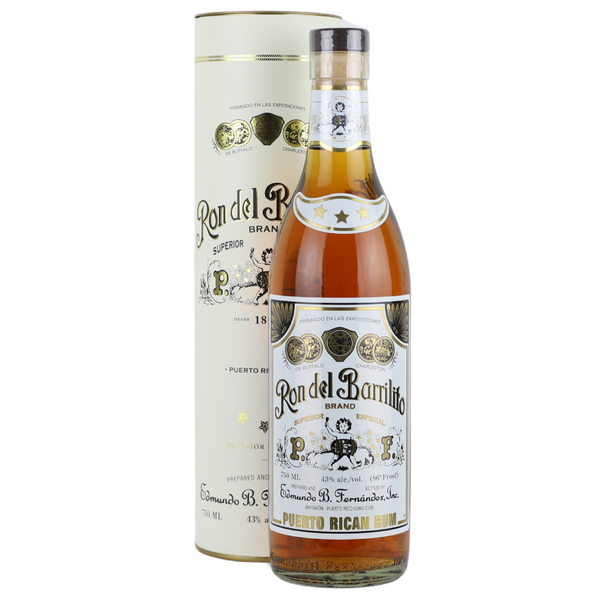 d&m Ron del Barrilito Three Star Puerto Rican Rum