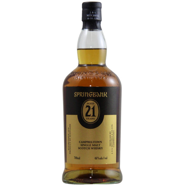 d&m Springbank 21 Year Single Malt Scotch Whisky