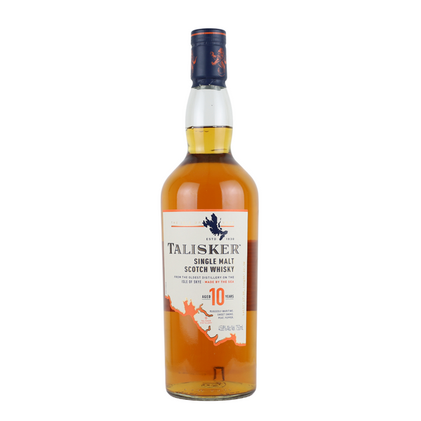 d&m Talisker 10 Year Old Single Malt Scotch Whisky