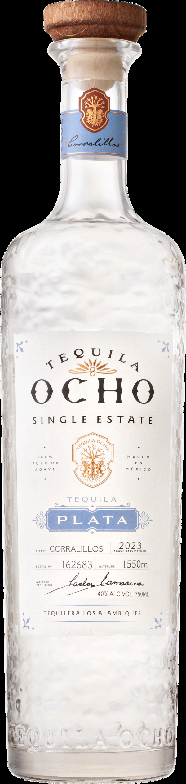d&m Tequila Ocho Single Estate Plata Tequila