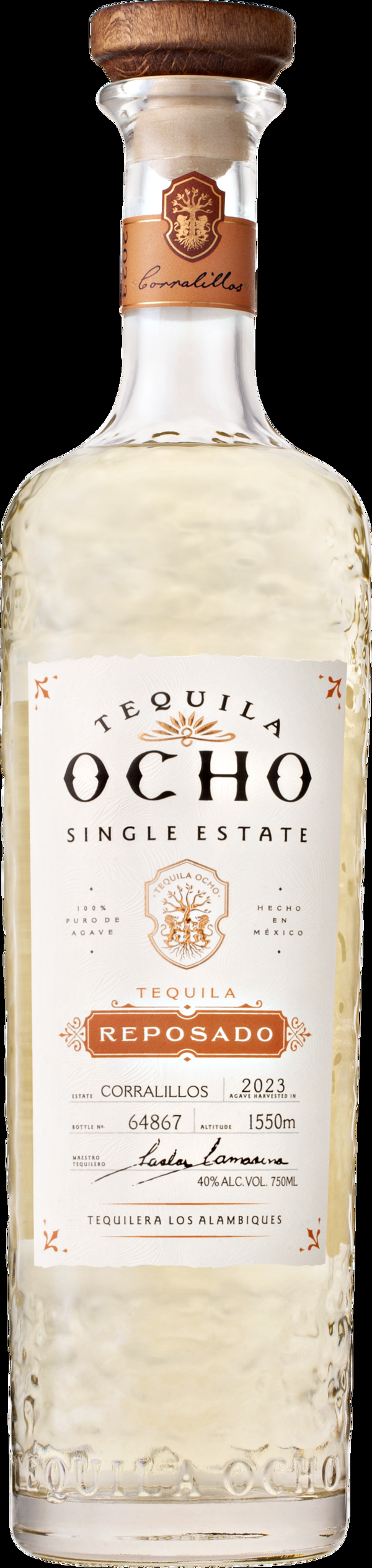 d&m Tequila Ocho Single Estate Reposado Tequila