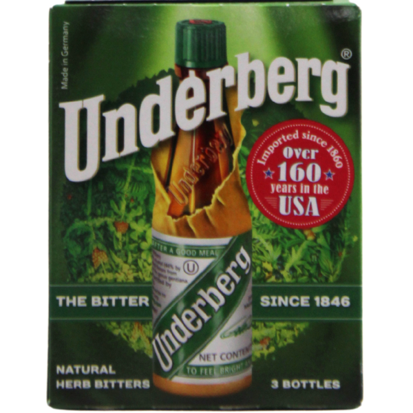 d&m Underberg Bitters 3pk