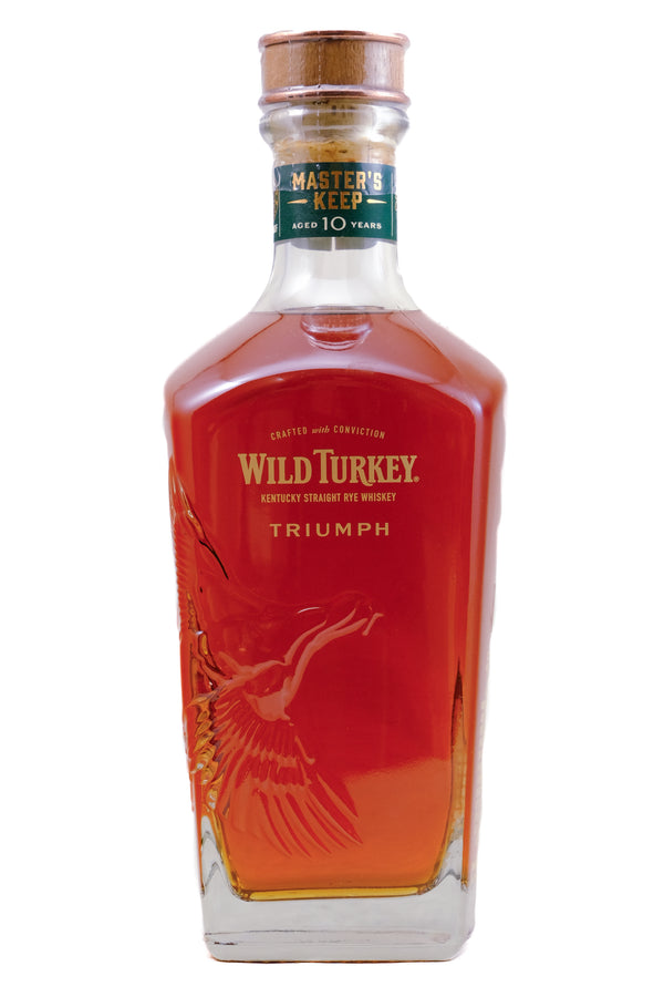 d&m Wild Turkey Master's Keep Triumph 10 YR Rye