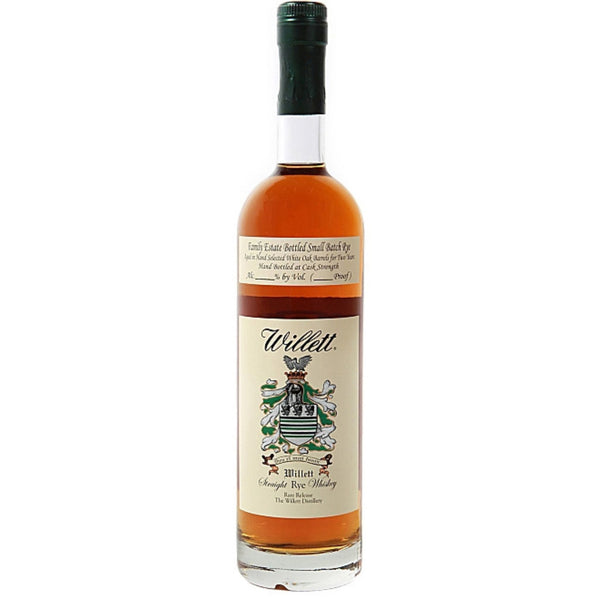 d&m Willett 4 Year Straight Rye Whiskey