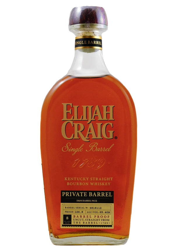 d&m Elijah Craig D&M Store Pick Straight Bourbon Whiskey