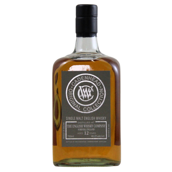 d&m English Whisky Company 12 Year Cadenhead Bottling Single Malt Scotch